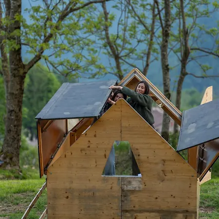 Luxury tent Starsbox - La Vrata Gialla Montemaggiore (Taipana, Udine)