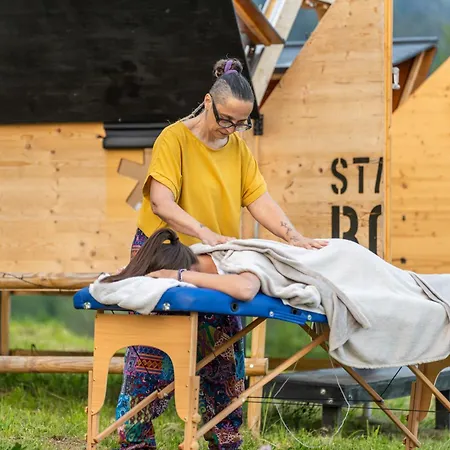 Luxury tent Starsbox - La Vrata Gialla Montemaggiore (Taipana, Udine)